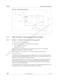 VN750-12-E Datasheet Page 19
