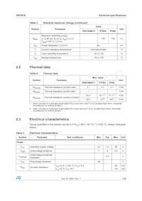 VN750PT13TR Datasheet Page 7