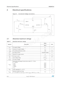 VN800PSTR-61-E Datasheet Page 6