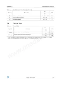 VN800PSTR-61-E Datasheet Page 7
