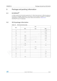 VN800PSTR-61-E Datasheet Page 23