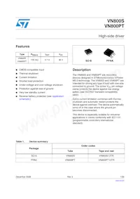 VN800STR-E Datasheet Cover