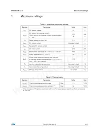 VN808CMTR-32-E Datasheet Pagina 3