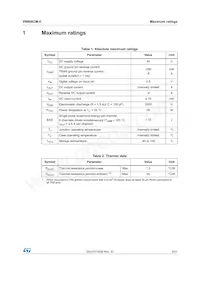 VN808CMTR-E Datasheet Pagina 3