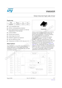 VN808SR Datasheet Cover