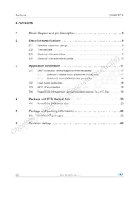 VN920PEPTR-E Datasheet Page 2