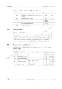 VN920PEPTR-E Datasheet Page 7