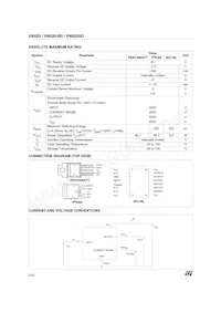 VN920SOTR-E Datasheet Page 2