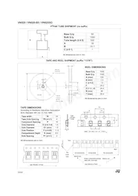 VN920SOTR-E Datasheet Pagina 22