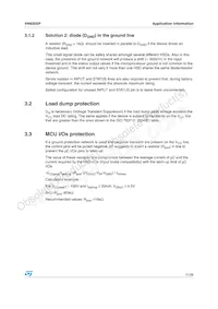 VN920SP Datasheet Page 17