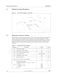 VN920SP-E Datasheet Page 6