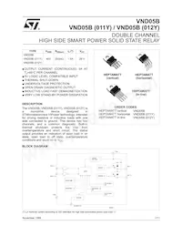 VND05B(011Y) Datasheet Cover