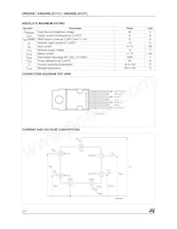 VND05B(011Y) Datasheet Page 2