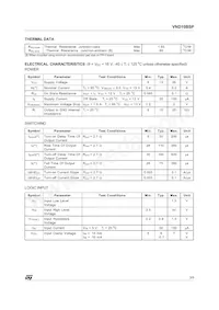 VND10BSPTR-E Datasheet Page 3