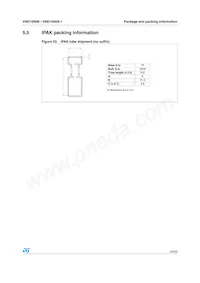 VND10N0613TR Datasheet Page 23