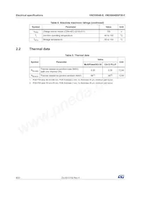 VND5004BSP30-E Datasheet Page 8