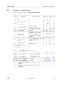 VND5012AK-E Datasheet Page 9