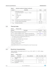 VND5E025ASTR-E Datasheet Page 8