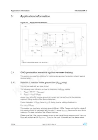 VND5E025BK-E Datasheet Page 22