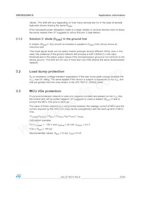 VND5E025BK-E Datasheet Page 23