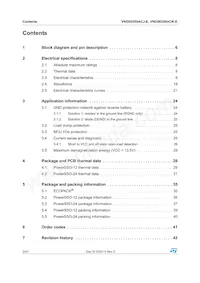 VND5E050ACKTR-E Datasheet Page 2