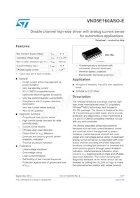 VND5E160ASOTR-E Datasheet Copertura