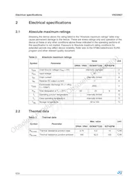VND5N07-1 Datasheet Page 6