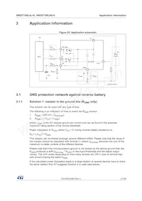 VND5T100LASTR-E Datasheet Page 21