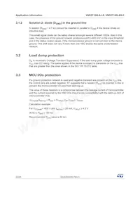 VND5T100LASTR-E Datasheet Page 22