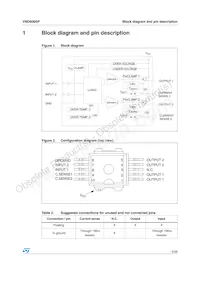 VND600SP13TR Datasheet Page 5