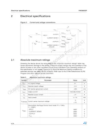VND600SP13TR Datasheet Page 6