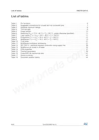VND7012AYTR-E Datasheet Pagina 4