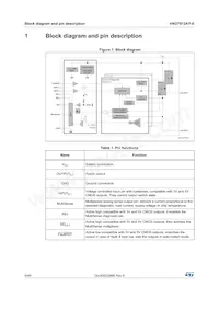 VND7012AYTR-E Datasheet Page 6