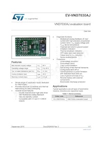 VND7030AJ-E Datasheet Copertura