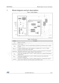 VND7050AJ-E Datasheet Page 5