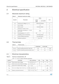 VND7N04-1-E Datasheet Page 4