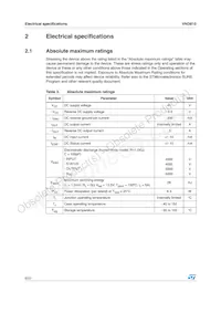 VND81013TR Datasheet Page 6