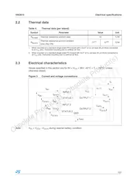 VND81013TR Datasheet Page 7