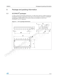 VND81013TR Datasheet Page 23