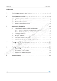 VND810MSP13TR Datasheet Page 2