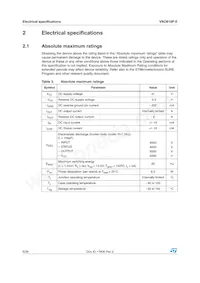 VND810PTR-E Datasheet Page 6