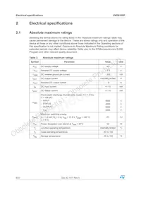 VND810SP Datasheet Page 6