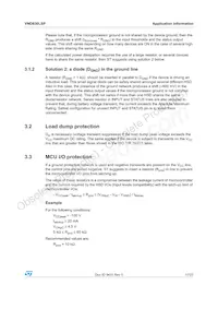 VND830LSP Datasheet Page 17