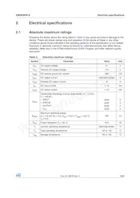 VND830SP-E Datasheet Page 6