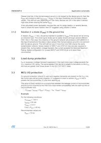 VND830SP-E Datasheet Page 19