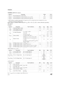 VND92013TR Datasheet Page 4