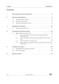 VNH3ASP30TR-E Datasheet Page 2