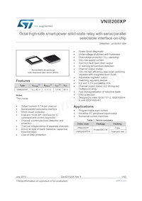 VNI8200XP Datasheet Cover