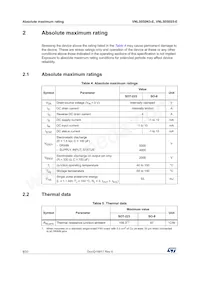 VNL5050S5-E Datasheet Pagina 8