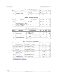 VNL5300S5-E Datasheet Page 9